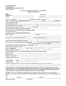 Unified Life | INDIVIDUAL DISABILITY CLAIM FORM